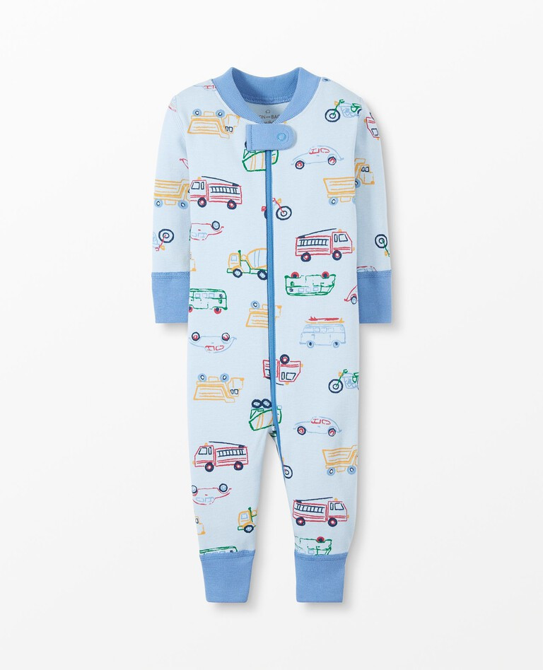 Moon and Back by Hanna Andersson Print Baby Sleeper | Hanna Andersson