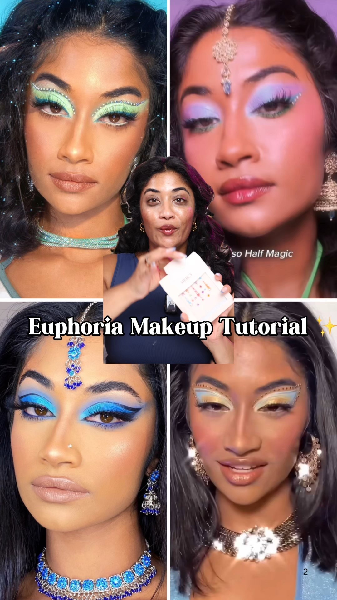 When I used to do euphoria makeup looks on brown skin

#LTKBeauty #LTKgrwm #LTKU