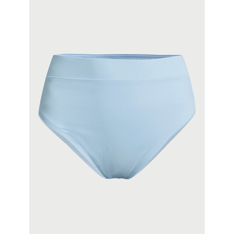 Time and Tru Women's and Women's Plus High-Rise Swim Bottoms, Sizes S-XL | Walmart (US)