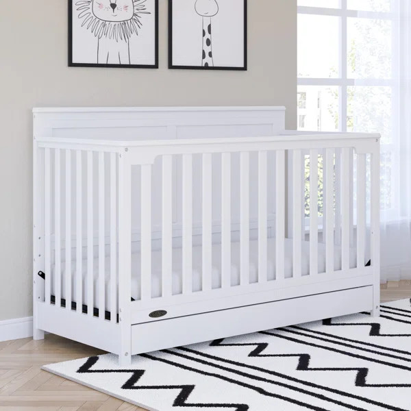 Hadley 4-in-1 Convertible Crib with Storage | Wayfair North America