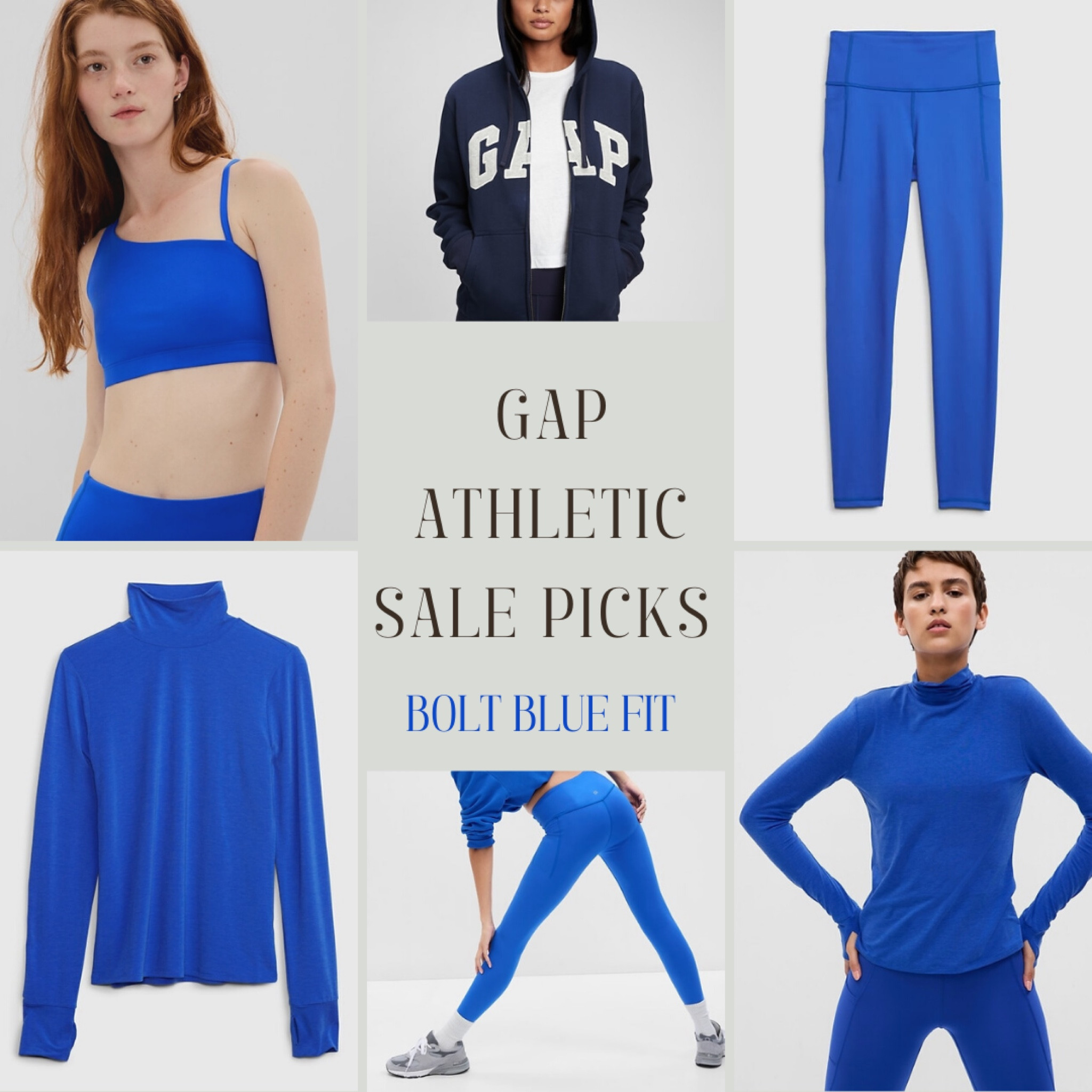GAP is having an Activewear Stock Up Sale! Here are my top picks! I went for a Bolt Blue athletic look. Perfect for the gym or your local farmers market. ⚡️💙

#LTKFind #LTKsalealert #LTKstyletip