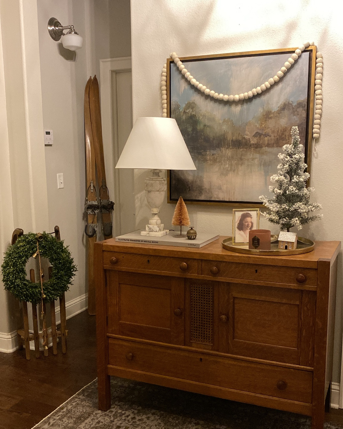 Vintage Christmas Decor 
Similar sources attached 
#vintagechristmas 

#LTKhome #LTKHoliday #LTKFind