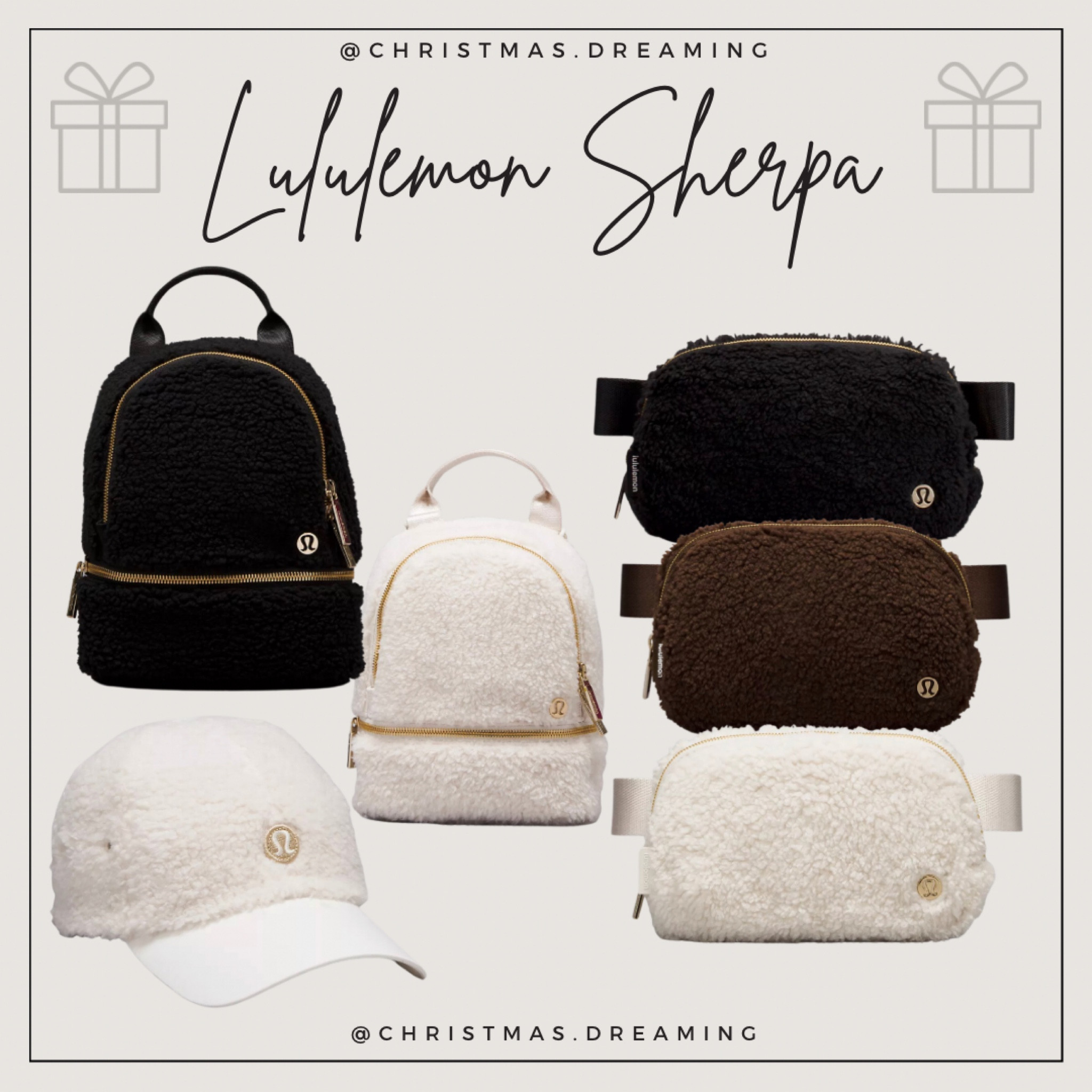 New Lululemon Sherpa!

Fashion, bags, gift guide, Christmas, Sherpa 

#LTKSeasonal #LTKstyletip #LTKunder100