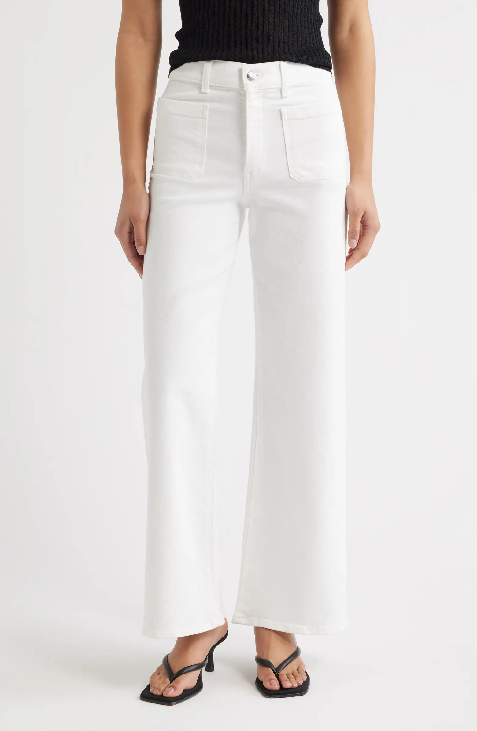 Stretch Flare Crop Jeans | Nordstrom