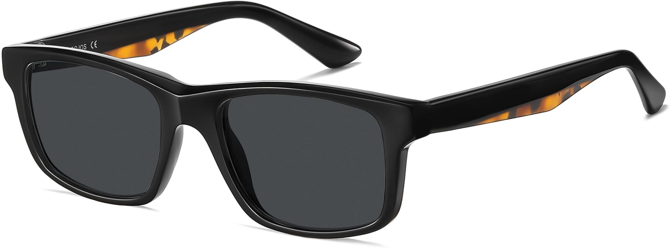 SOJOS Rectangle Polarized Sunglasses for Men Women Classic Acetate Frame UV Protective Wide Visio... | Amazon (US)