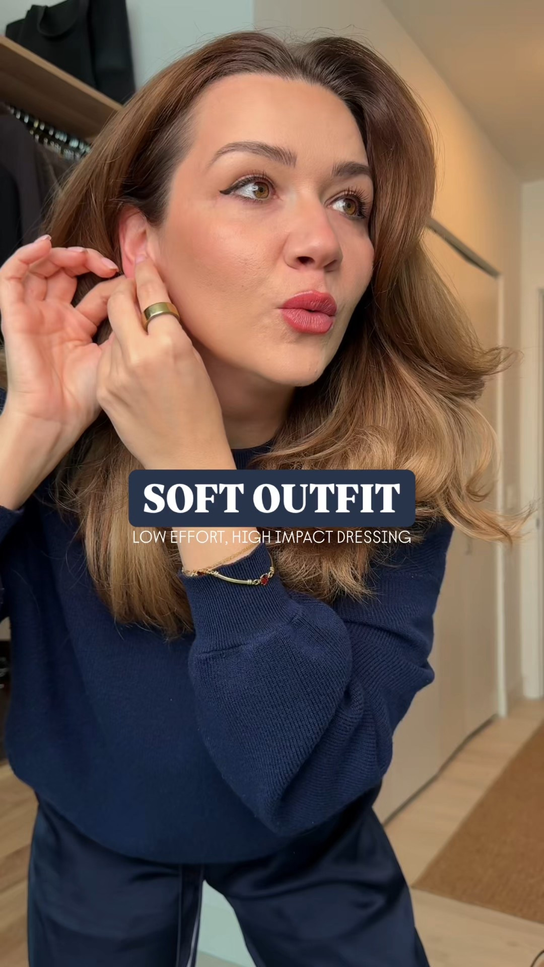 Soft Outfit Series 🤎

These are all EXACT items except the flats, those are super old. But pants and top and accessories are all linked here 🫶🏼

Top: Amazon
Bottoms: Aritzia
Flats: gap
Leather sneaker: Sam Edelman
Bag: Songmont (gifted)
Rings: Sezane + Caitlin Minimalist
Watch & earrings: Amazon

The satin pants are quiteeee expensive 🫠and honestly, I had them in my cart for months and finally bit the bullet when I saw people rave about them on Reddit! 

I feel like these are going to be really great for travel as well as more casual days and they also work for nights out if you pair them with a fancy top. If the satin is too much for you, they do come in a different fabric that is wrinkle resistant! I’ve linked that option here too 😌

#LTKWorkwear #LTKMidsize #LTKgrwm