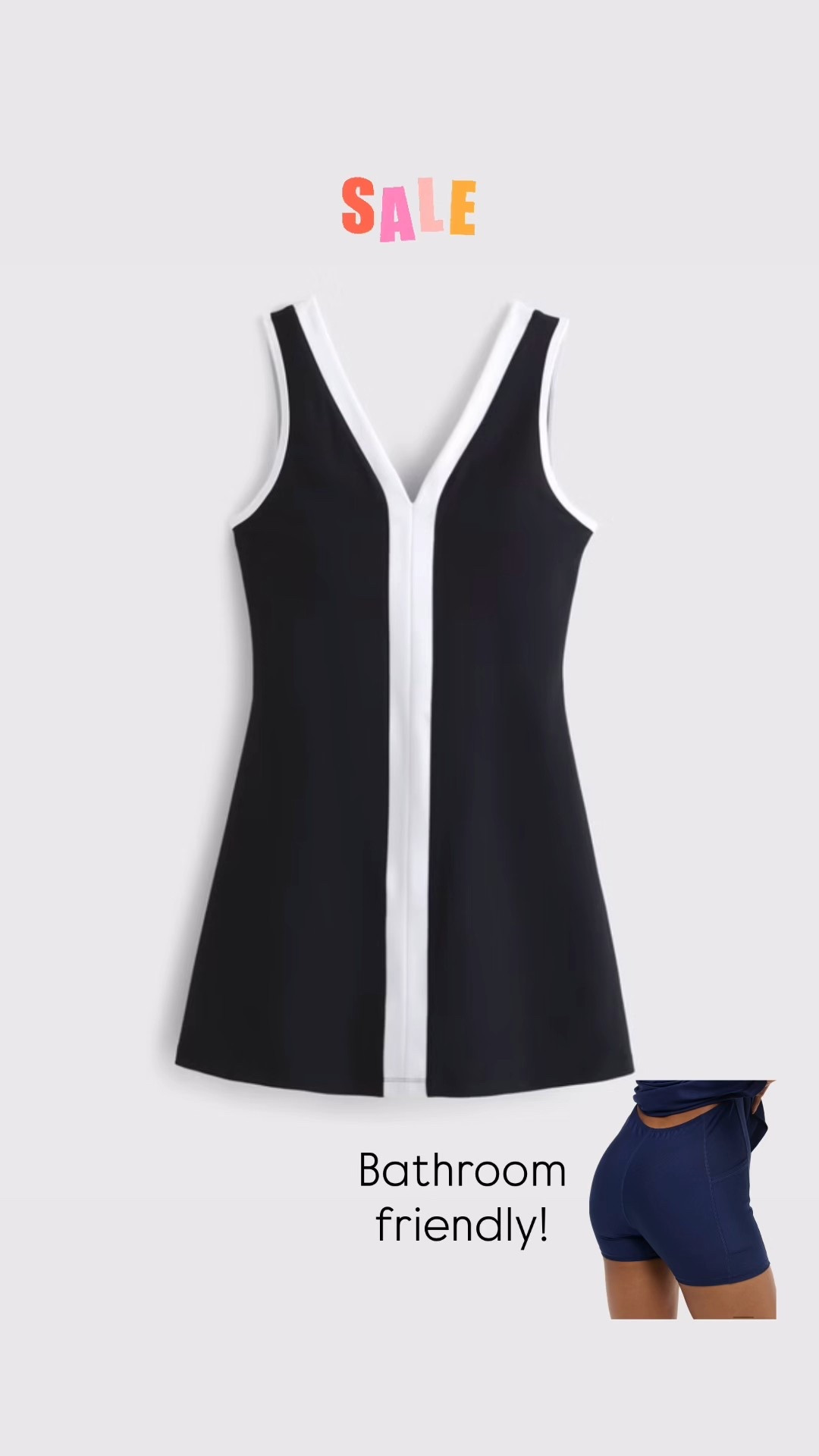 Absolutely love this athletic dress! It has built in shorts with pockets + it’s bathroom friendly!🙌 sale on top of sale & fully in stock!! 😱 love it for a Disney option 

#LTKootd #LTKSaleAlert #LTKfitnessgoals