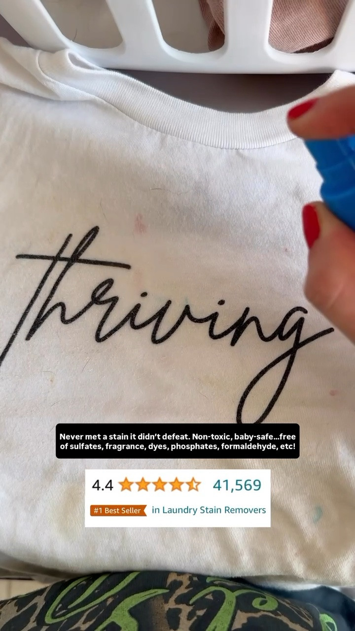 The BEST stain removing spray ever!

#LTKmomlife #LTKHome #LTKvlog
