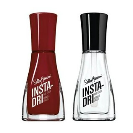 (Bundle) Sally Hansen- Insta Dri 3.0-Cinna-Snap-0.31 fl oz and Sally Hansen- Insta Dri Clearly Quick-0.31 fl oz | Walmart (US)
