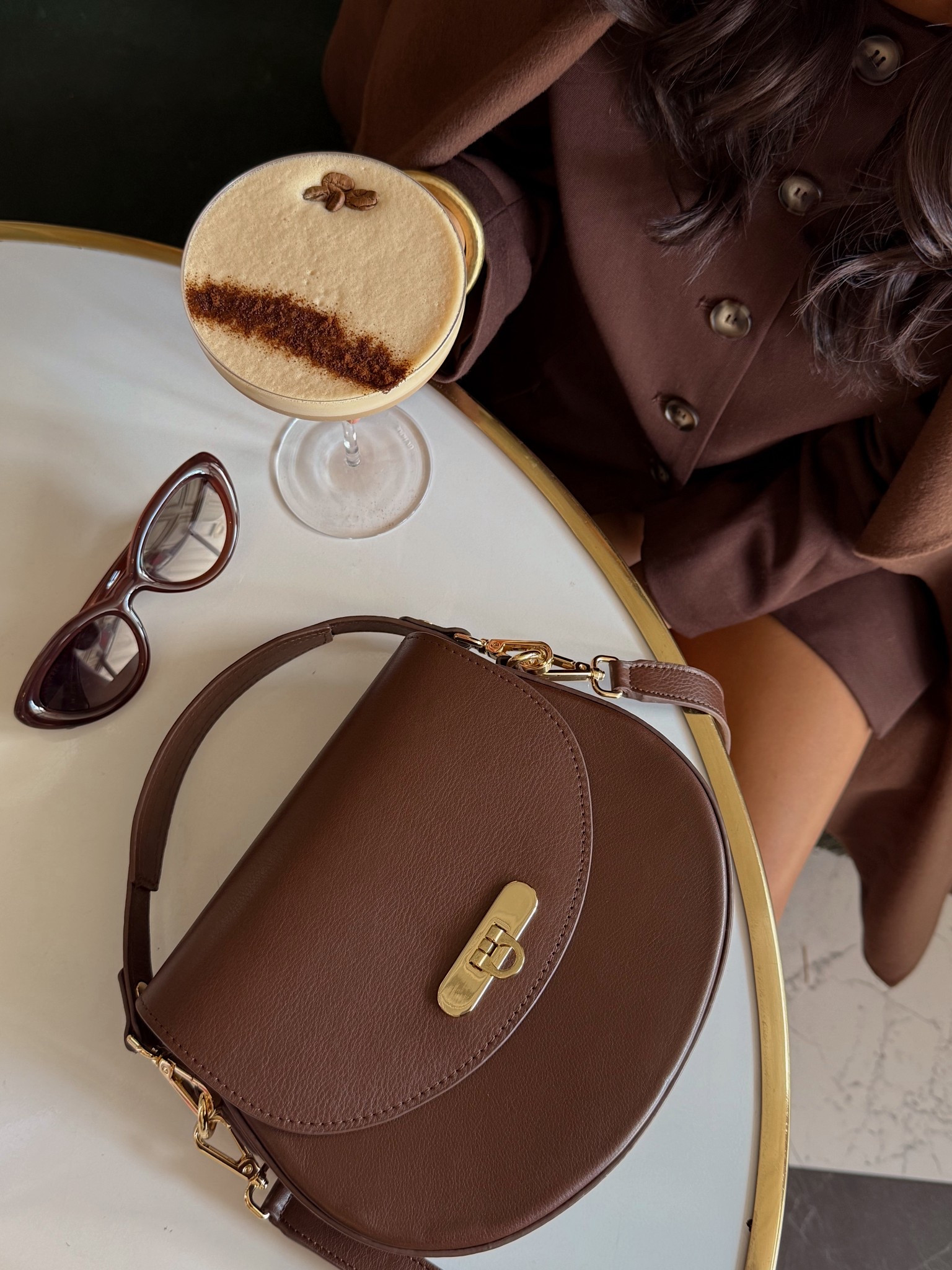 Take 25% OFF my Sophia Saddle Bag in chocolate brown for cyber week!
Obsessed with this gorgeous color and this bag features two interchangeable straps + a large pocket across the back and a spacious interior. 
#giginewyork #cyberweek #handbag 

#LTKSaleAlert #LTKCyberWeek #LTKGiftGuide