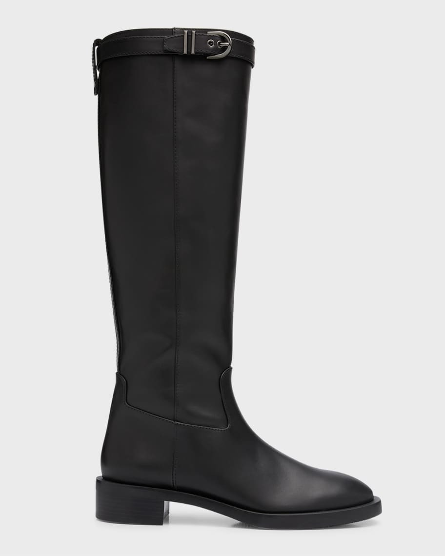 Maverick Knee-High Leather Boot | Neiman Marcus