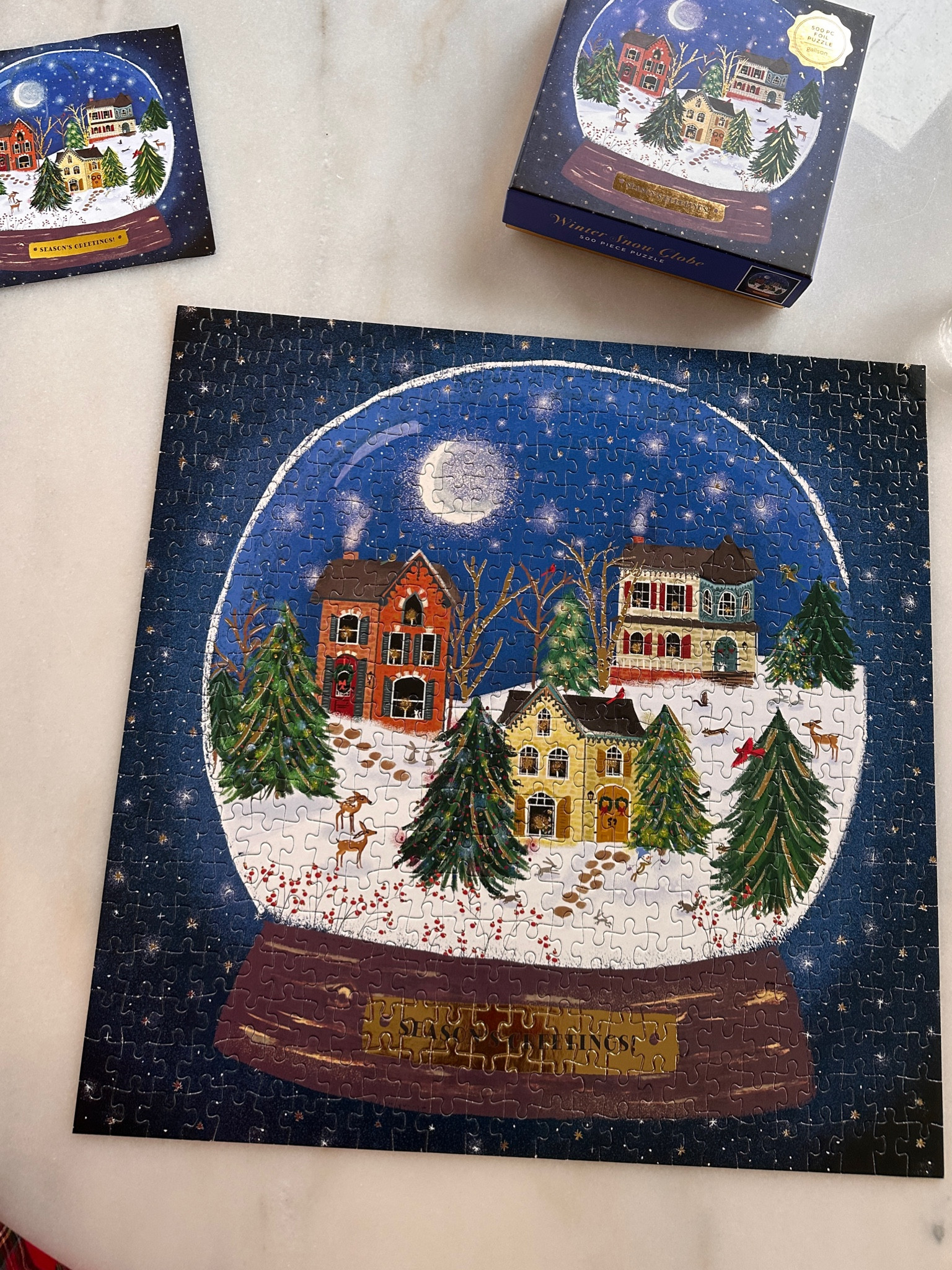 Wouldn’t be the holidays without a holiday puzzle! 🧩

#LTKHome #LTKHoliday #LTKSeasonal