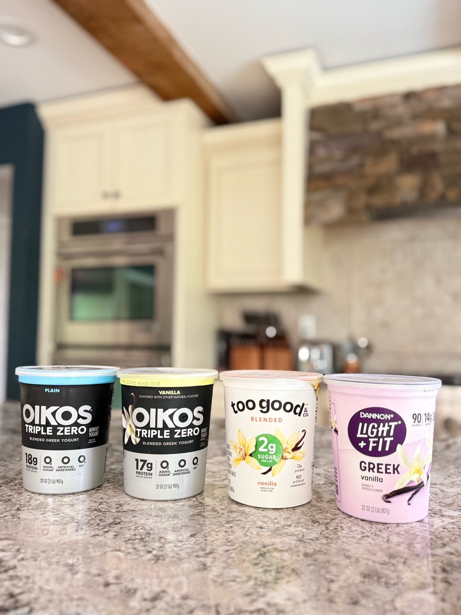 #ad One Target trip = breakfast, snack, and dessert inspiration ✔️ I love keeping a variety of yogurts on hand for easy high-protein parfaits. Today I'm featuring @Oikos Triple Zero with 17g/18g protein, @LightandFit at just 90 calories, @TooGoodAndCo with 2g sugar*, plus Oikos Greek Yogurt. They're perfect layered with fruit, chia jam, crunchy toppings, or a chocolate shell!

@oikos @toogoodandco @lightandfit @target  @shop.ltk #liketkit

#targetpartner #targetfinds

*per 6oz serving