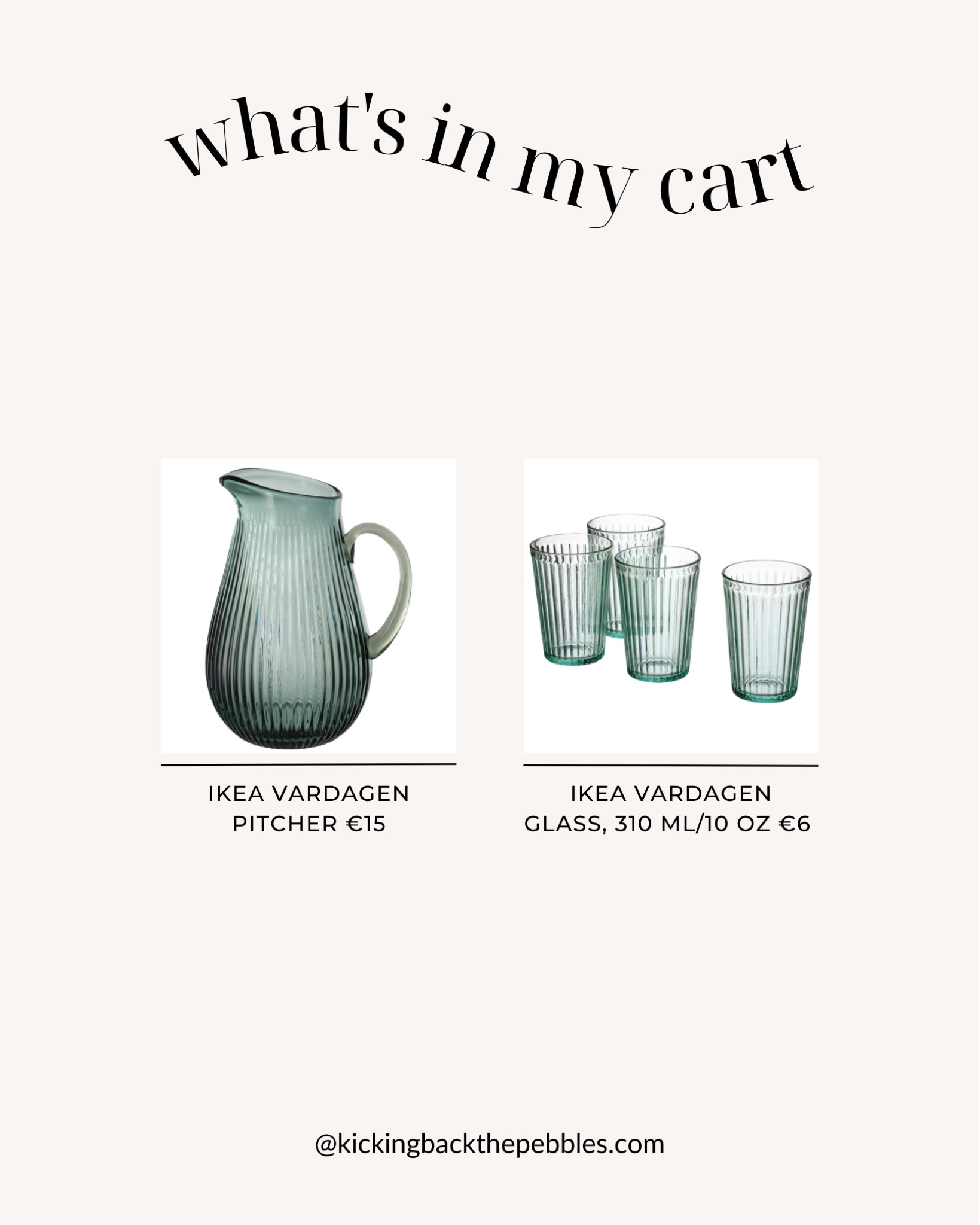 🍹 Cheers to stylish entertaining with my favorite new pitcher and glasses from IKEA! These chic pieces are perfect for any occasion and add a touch of elegance to your gatherings. For global shoppers, find similar gems at your nearest IKEA store. 🌎 #IKEAFinds #HomeEssentials #EntertainingInStyle #AffordableElegance #HomeDecor #LTKeurope

#LTKParties #LTKHome #LTKSeasonal