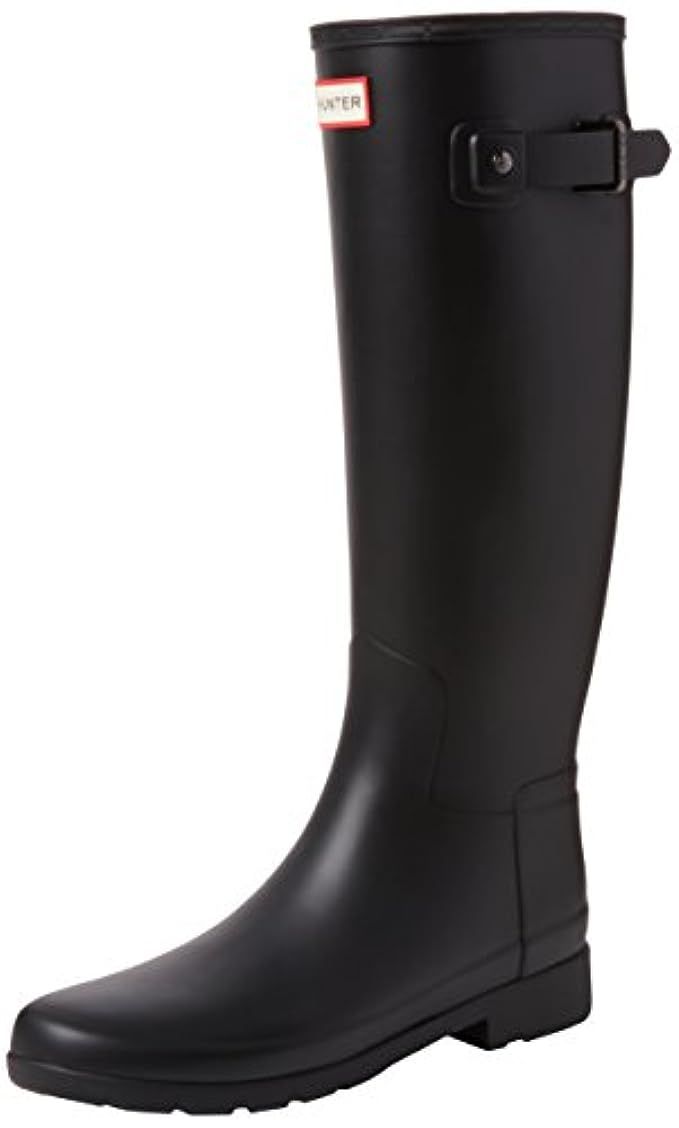 Hunter Womens Original Refined Rain Boots | Amazon (US)