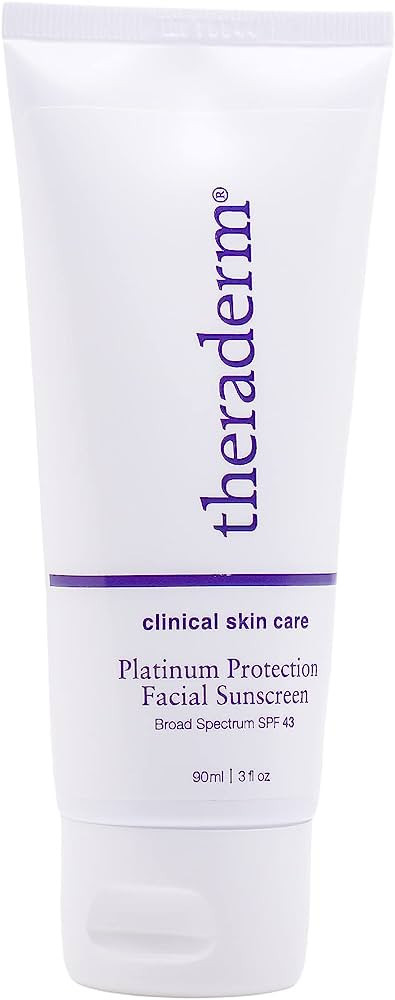 Theraderm Platinum Protection Facial Sunscreen | Amazon (US)