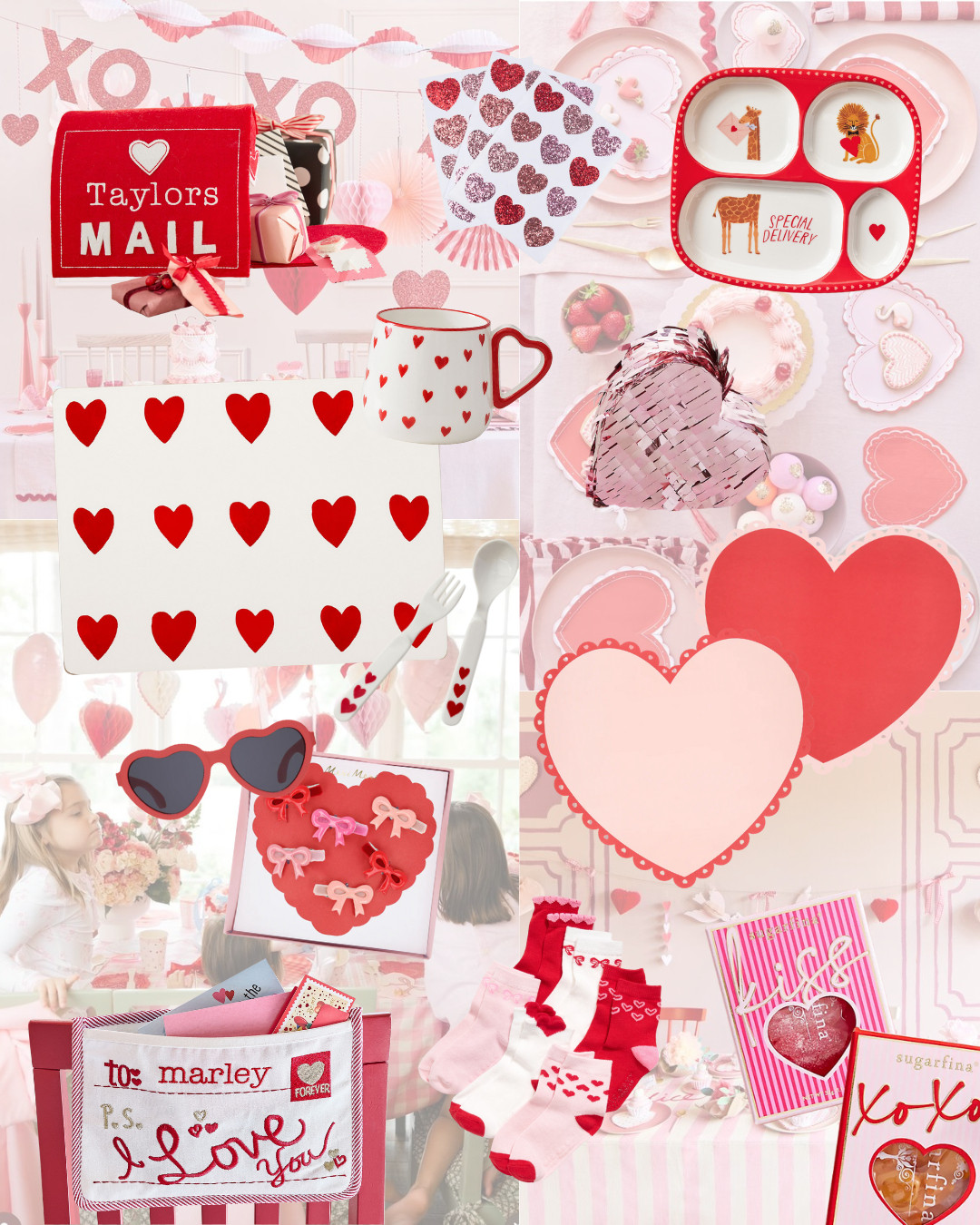 The cutest red and pink Valentine's gift and decor guide!! Everything you need to share the love from dishware to mailboxes for valentines! 

 #LTKSeasonal #LTKHome #LTKKids