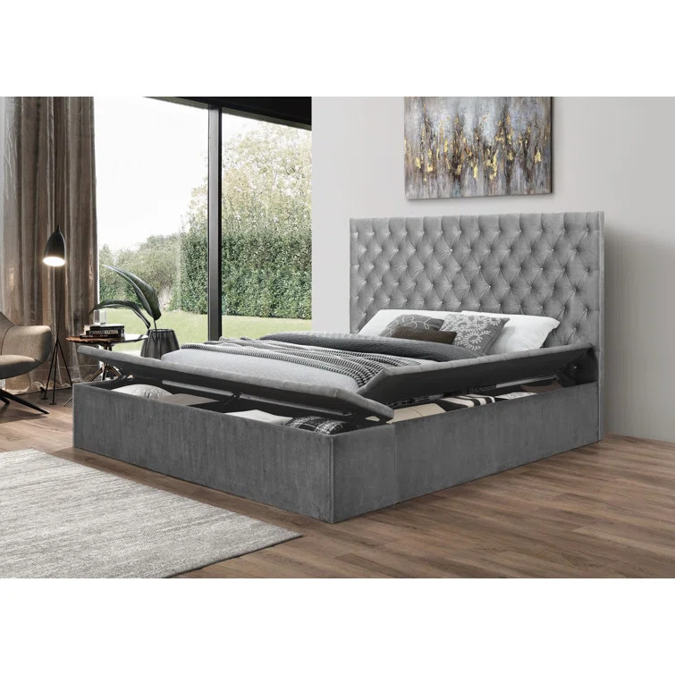 Zaniyah Upholstered Storage Bed | Wayfair North America