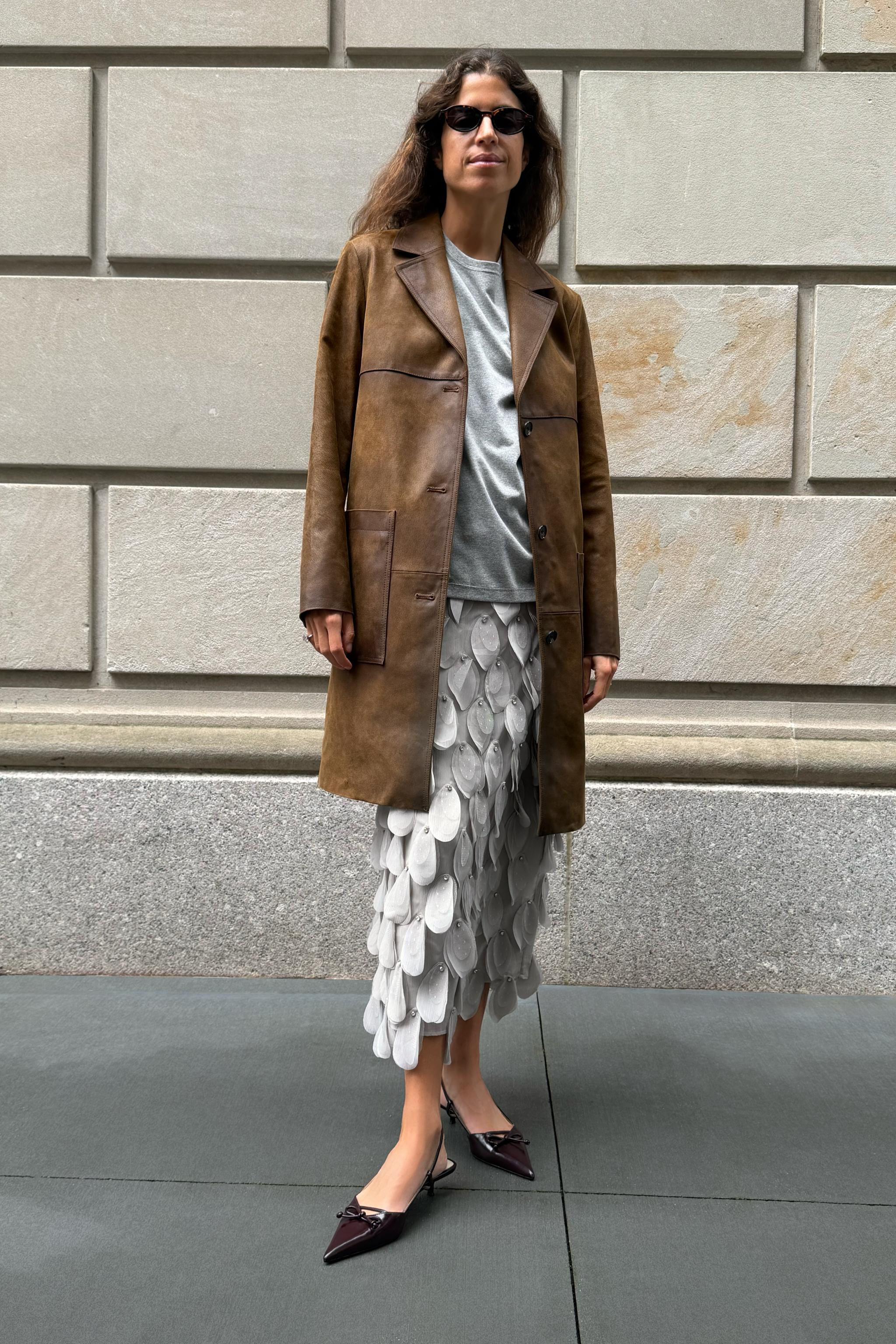 100% LEATHER COAT ZW COLLECTION LIMITED EDITION | Zara US