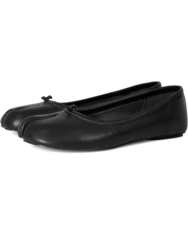 Tabi Ballet Flats Shoes for Women Rounde Toe Wide Width Split Toe Low Heel Comfortable Flats Shoe... | Amazon (US)
