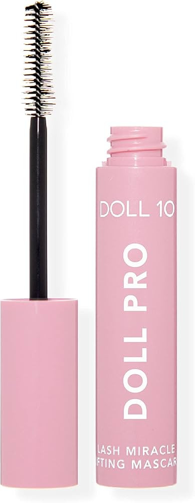 Doll 10 Doll Pro Lash Miracle Lifting Mascara - Volumizing Lengthening Lash Makeup with Natural E... | Amazon (US)