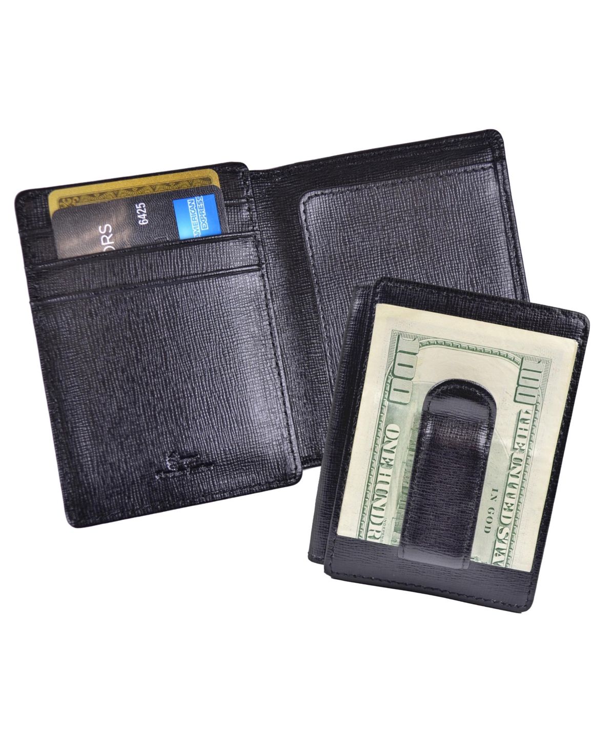 Men's Royce New York Saffiano Money Clip Wallet | Macys (US)