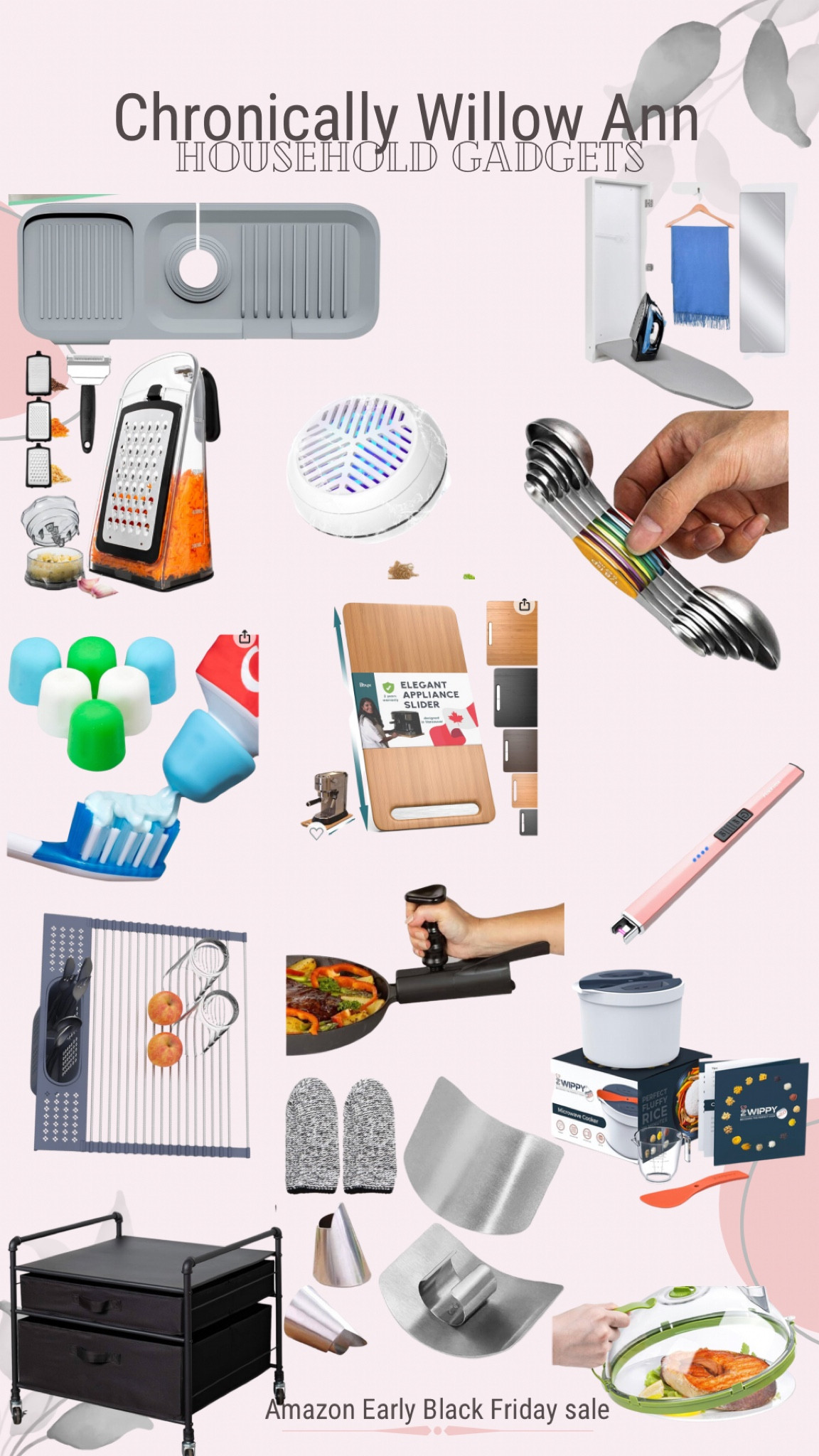 Some of the best household gadgets that are on sale for the early Black Friday sale. I love all the products that help make everyday tasks more manageable. These are great and are great gifts & stocking stuffers for those who love working in the kitchen.

#LTKhome #LTKCyberWeek #LTKGiftGuide