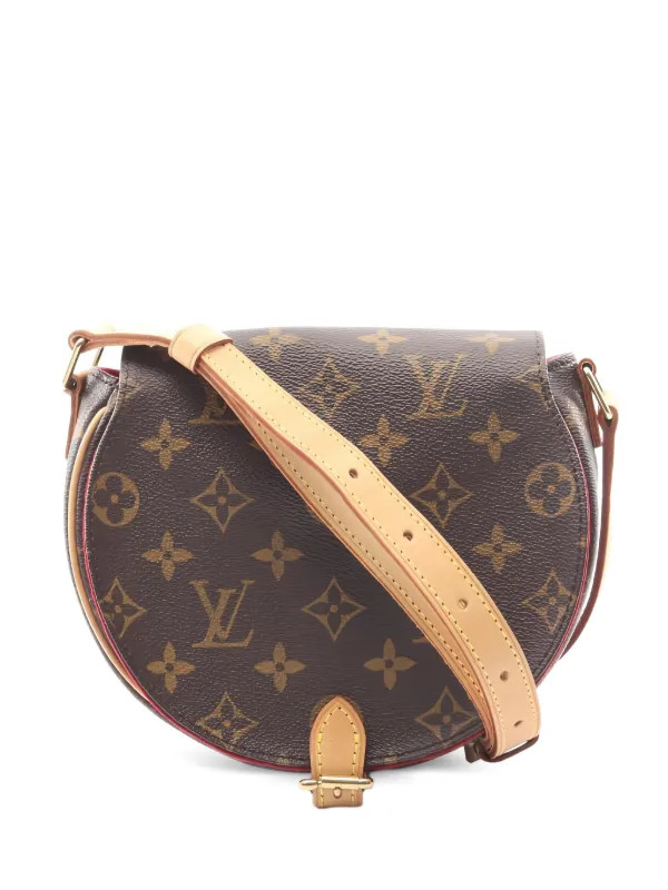 Louis Vuitton Pre-Owned 2004 Tambourine Crossbody Bag | Brown | FARFETCH | Farfetch Global