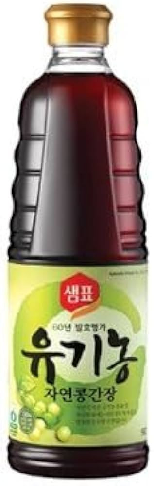 Sempio Organic Yuginong Natually Brewed Soy Sauce, 16.90 fl oz / 500 mL | Amazon (US)