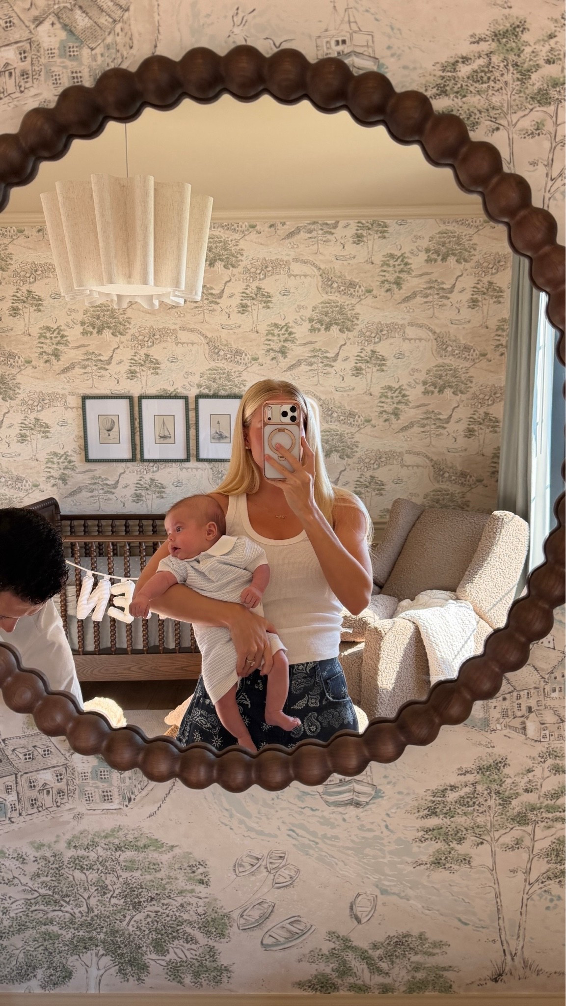 SIZE: med in tank, 29 in jeans (sized up for pp), shoes run tts! #kathleenpost

Summer outfit Inspo, postpartum outfit, newborn phase

#LTKootd #LTKmomlife