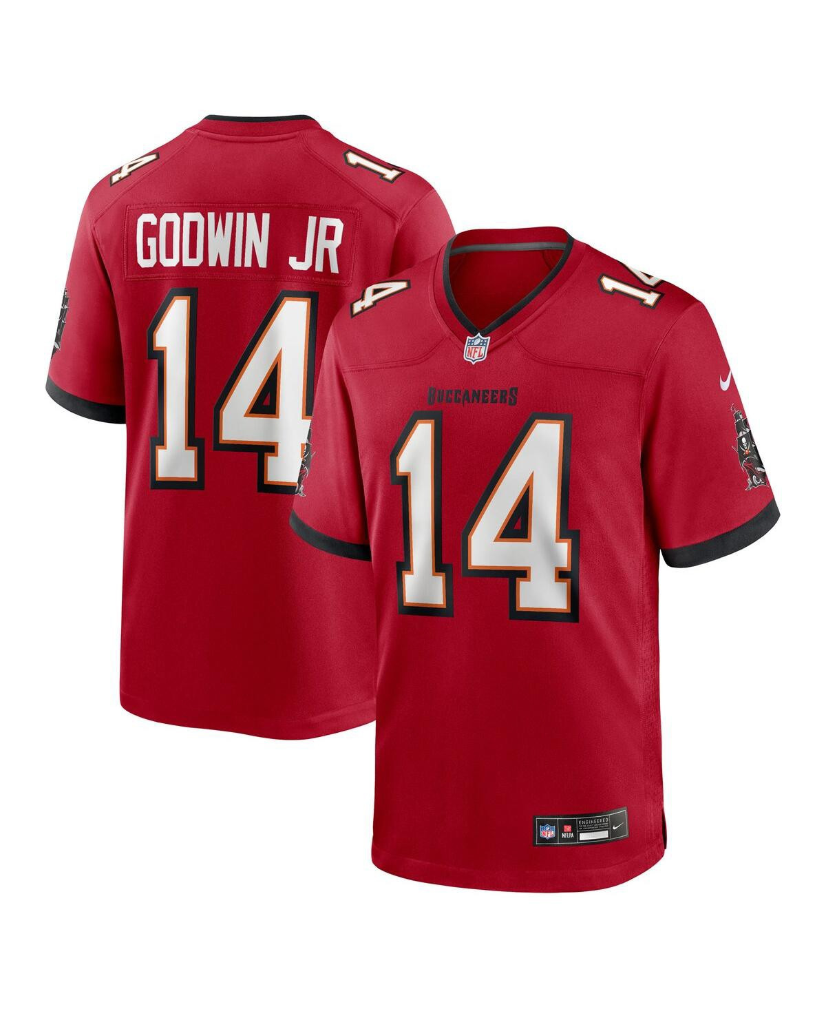 Nike Men's Chris Godwin Jr. Red Tampa Bay Buccaneers Game Player Jersey - Red | Macy's