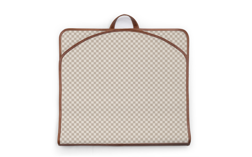 GATWICK MONOGRAM GARMENT BAG - PRINTED MONOGRAM | Barrington Gifts
