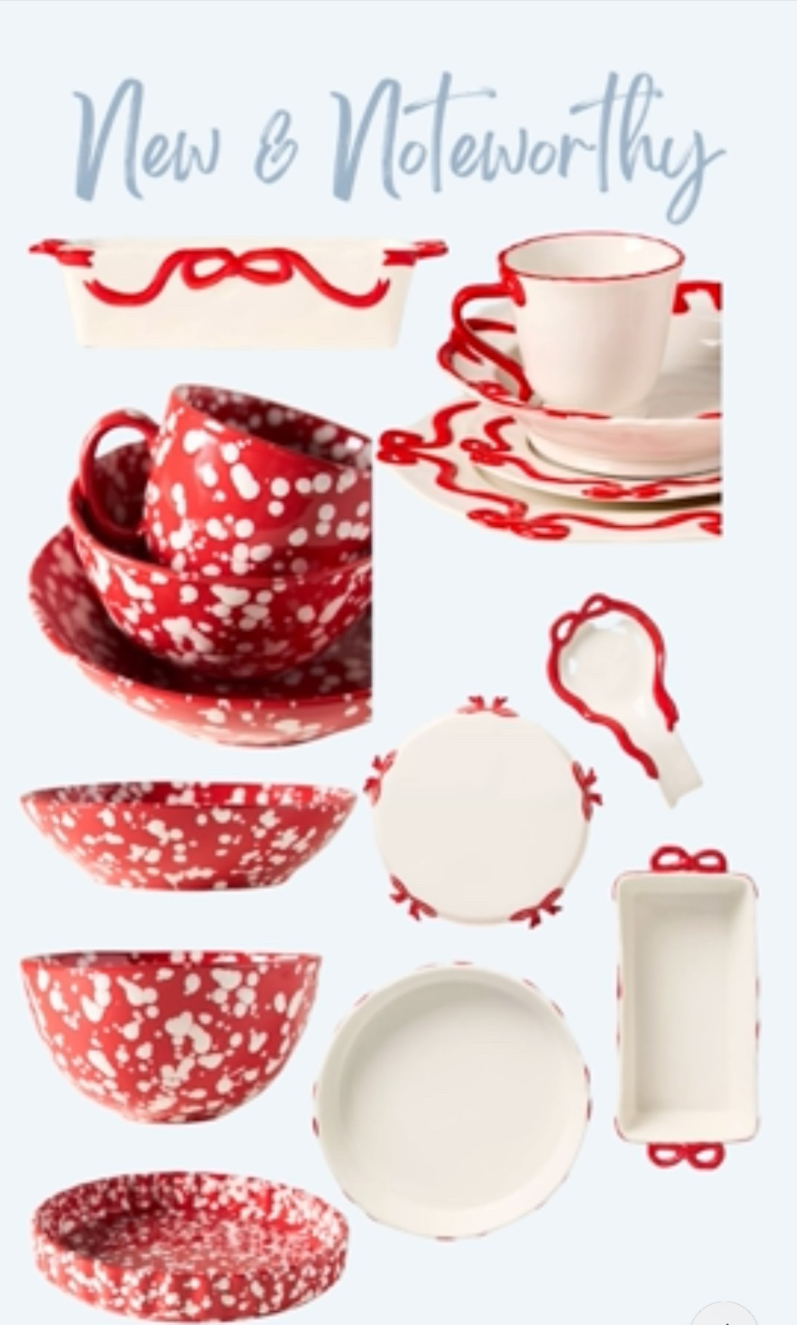 40% off in cart!! Cutest red and white dish sets for holiday hosting! 

#LTKGiftGuide #LTKSeasonal #LTKHoliday
