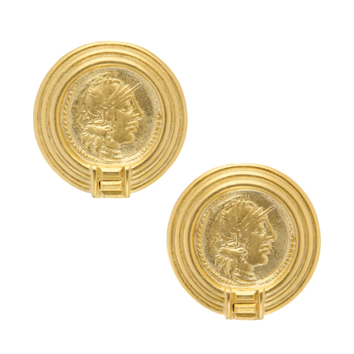 Roma Coin Studs | Susan Shaw