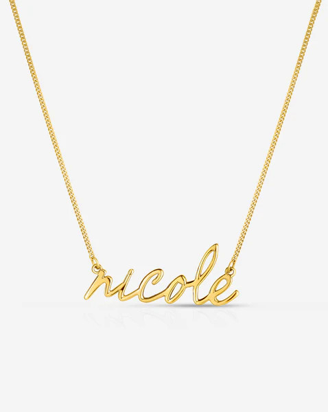 Personalized Script Name Necklace | Ring Concierge