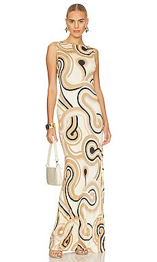 Ronny Kobo Tobi Dress in Tonal Swirl from Revolve.com | Revolve Clothing (Global)