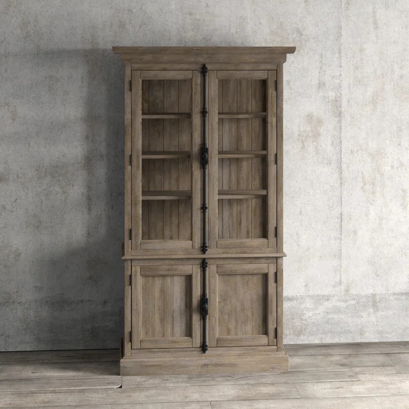 Smythe 44'' Wide China Cabinet with Lighting | Wayfair North America