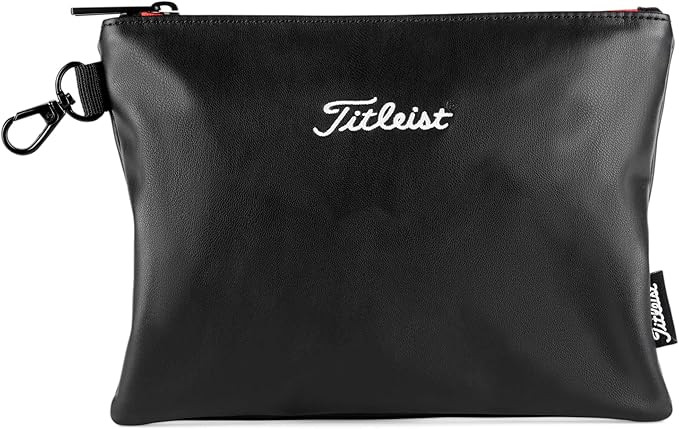 Titleist Travel Gear Professional Zippered Golf Pouch Black | Amazon (US)