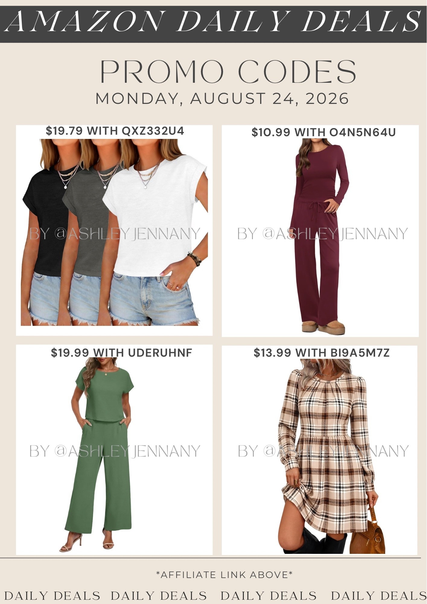 Amazon deals

#LTKMidsize #LTKSaleAlert #LTKSeasonal