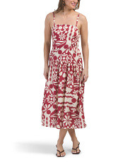 Tropical Printed Drop Waist Dress | Casual Dresses  | Marshalls | Marshalls