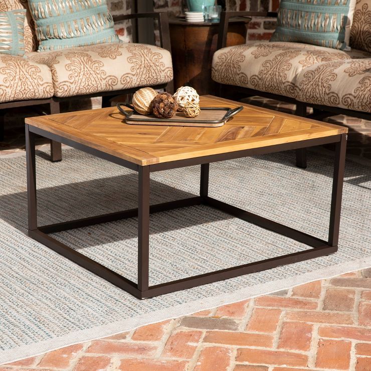 Baythall Patio Coffee Table - Brown - Aiden Lane | Target