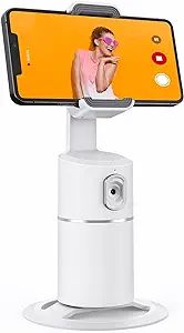 Auto Face Tracking Phone Holder, No App Required, 360° Rotation Face Body Phone Tracking Tripod ... | Amazon (US)