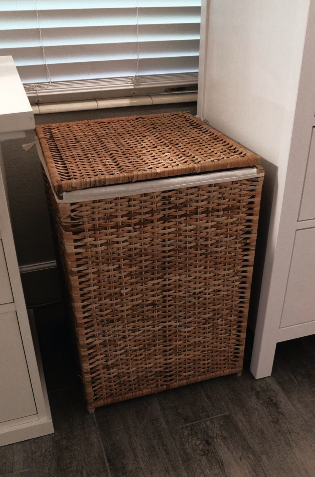 Brown straw laundry hamper 🤎

#LTKFindsUnder50 #LTKSeasonal #LTKHome