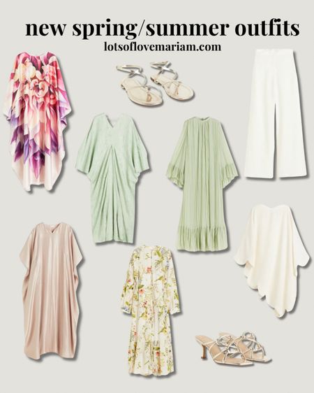 Spring/summer outfits! H&M Ramadan collection! 

H&M Eid collection, kaftan , maxi dress, wide tailored trousers, gold sandals, satin dress, satin kaftan, Eid outfit ideas, modest dresses, spring outfit, summer wardrobe essentials, spring wardrobe essentials 

#LTKSeasonal #LTKeurope #LTKstyletip