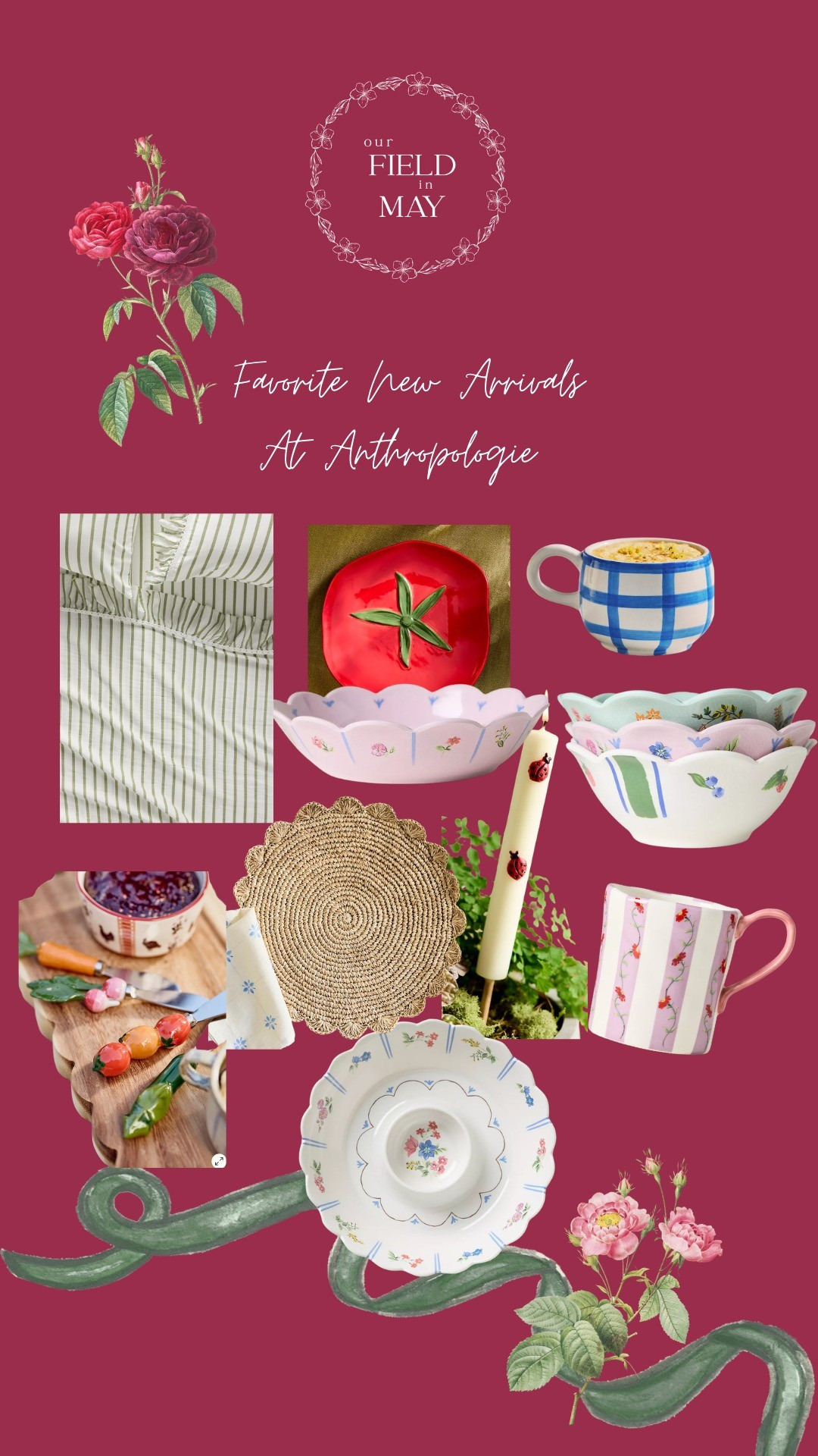 A few pretty Spring/Summer new arrivals at Anthropologie 🥀

#LTKSeasonal #LTKHome