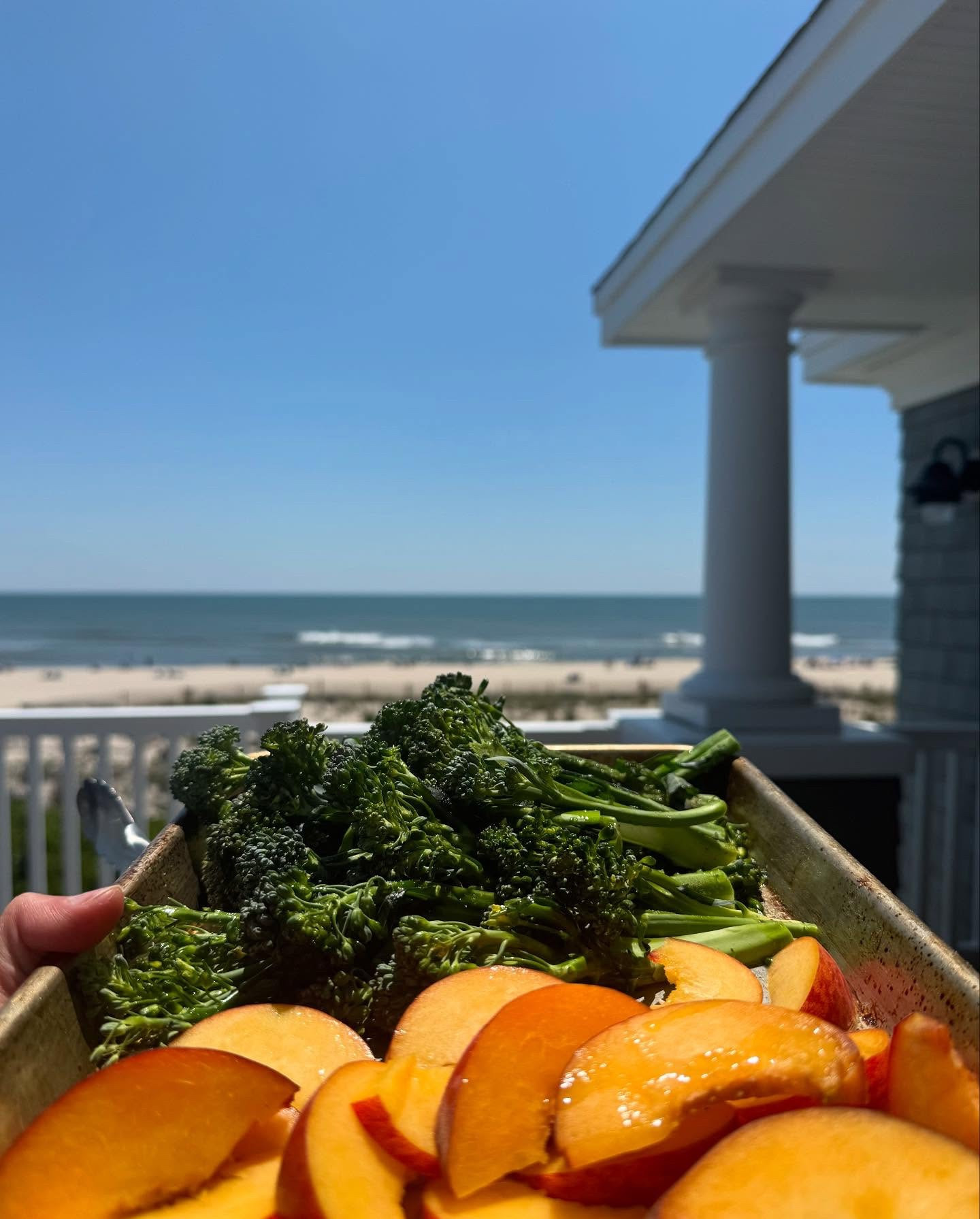 your end dish is only as good as the raw ingredients you use - a philosophy I’ve always cooked from & one that was reinforced during my culinary school program in Italy 👩🏻‍🍳🍑🌿🍅🧄🦞🍋

#privatechef #shoplocal #seasonalproduce #lbi #longbeachisland