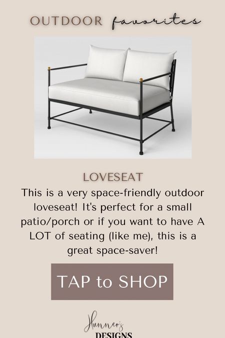 Outdoor white loveseat, outdoor furniture, patio furniture, deck furniture #ltkoutdoor #patiofurniture #deckfurniture

#LTKSeasonal #LTKFind #LTKhome
