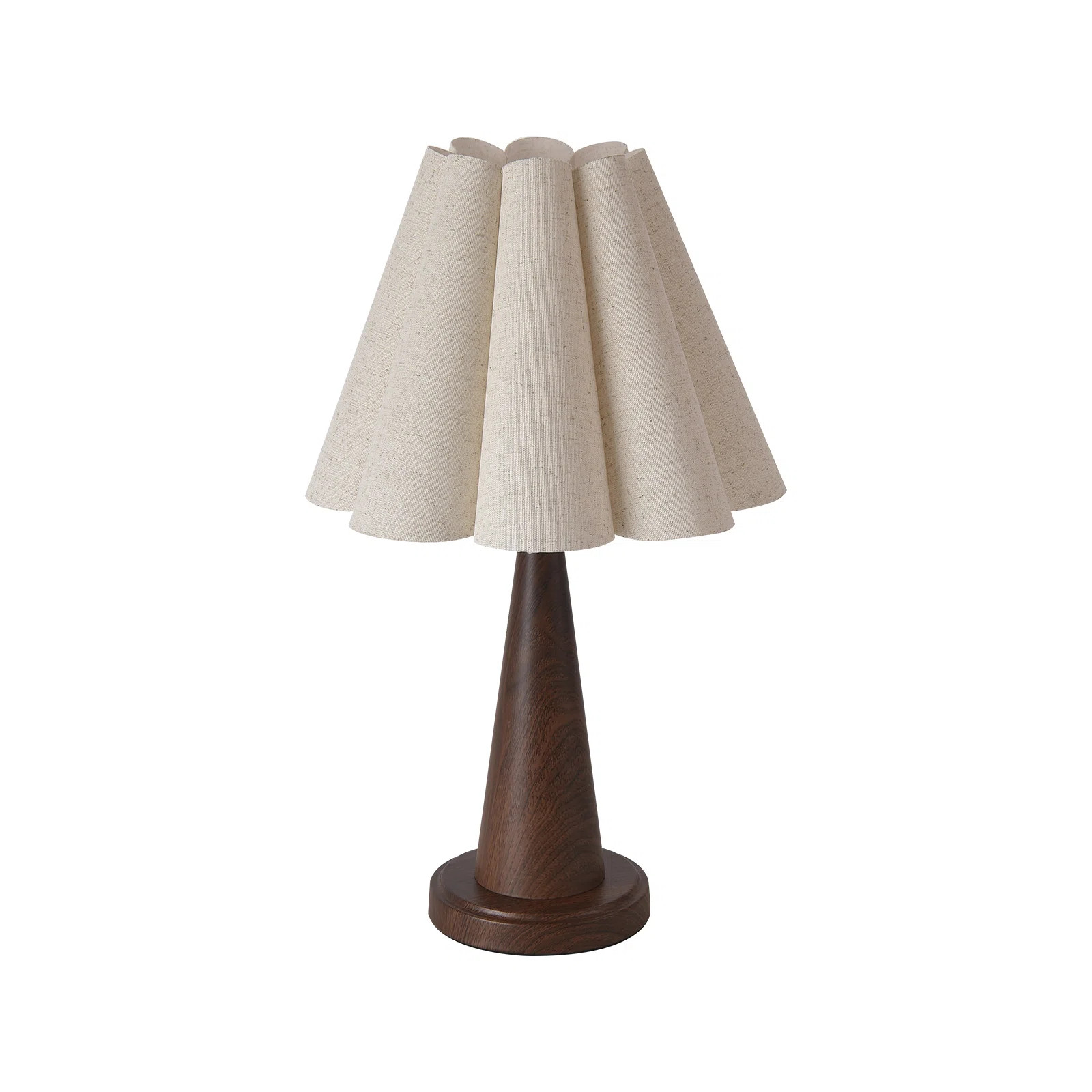 Modern Simple Rustic Table Lamp Nightstand Light with Wood Metal Base Use E26 Bulb For Bedroom Li... | Wayfair North America