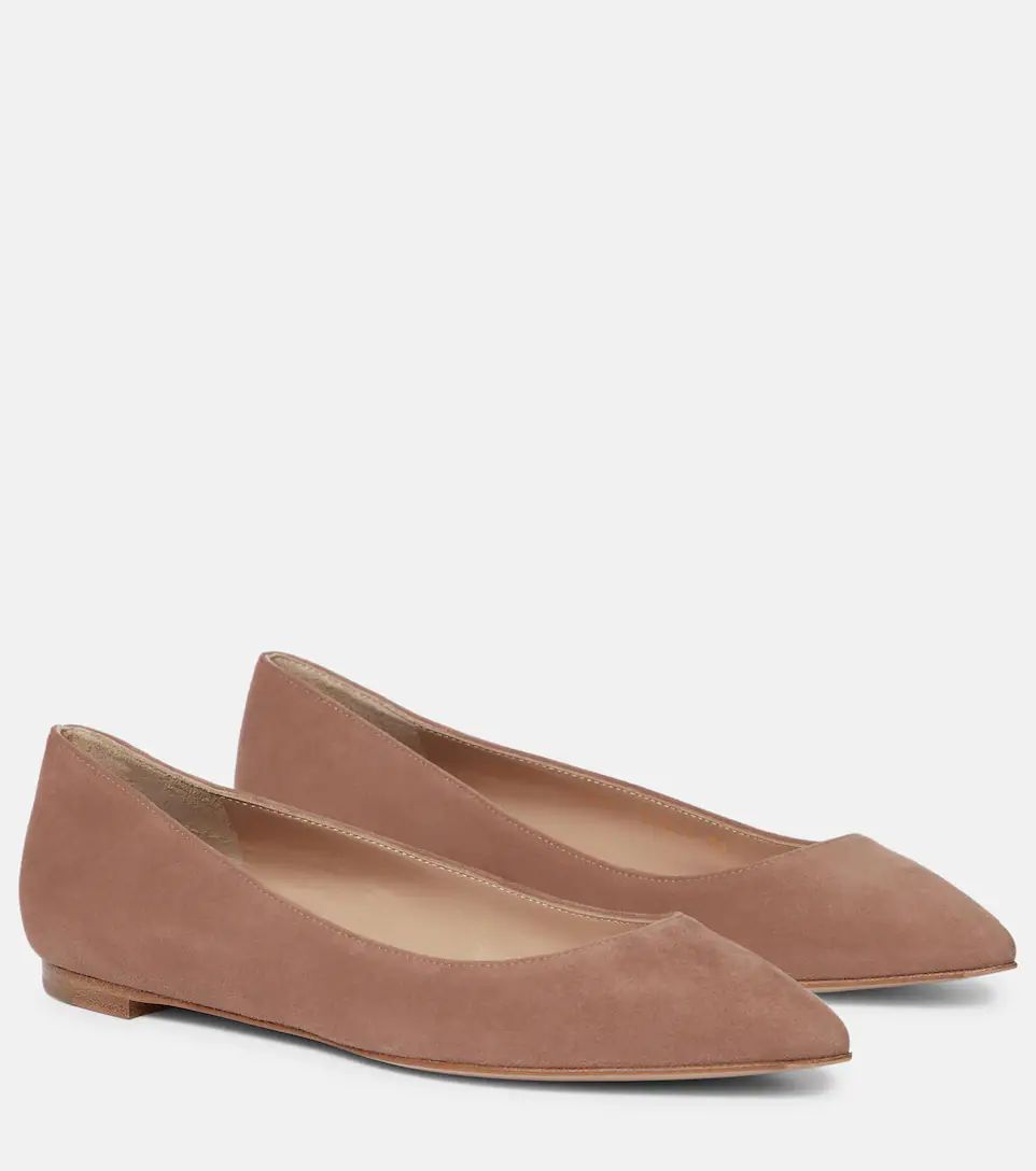 Suede ballet flats | Mytheresa (US/CA)