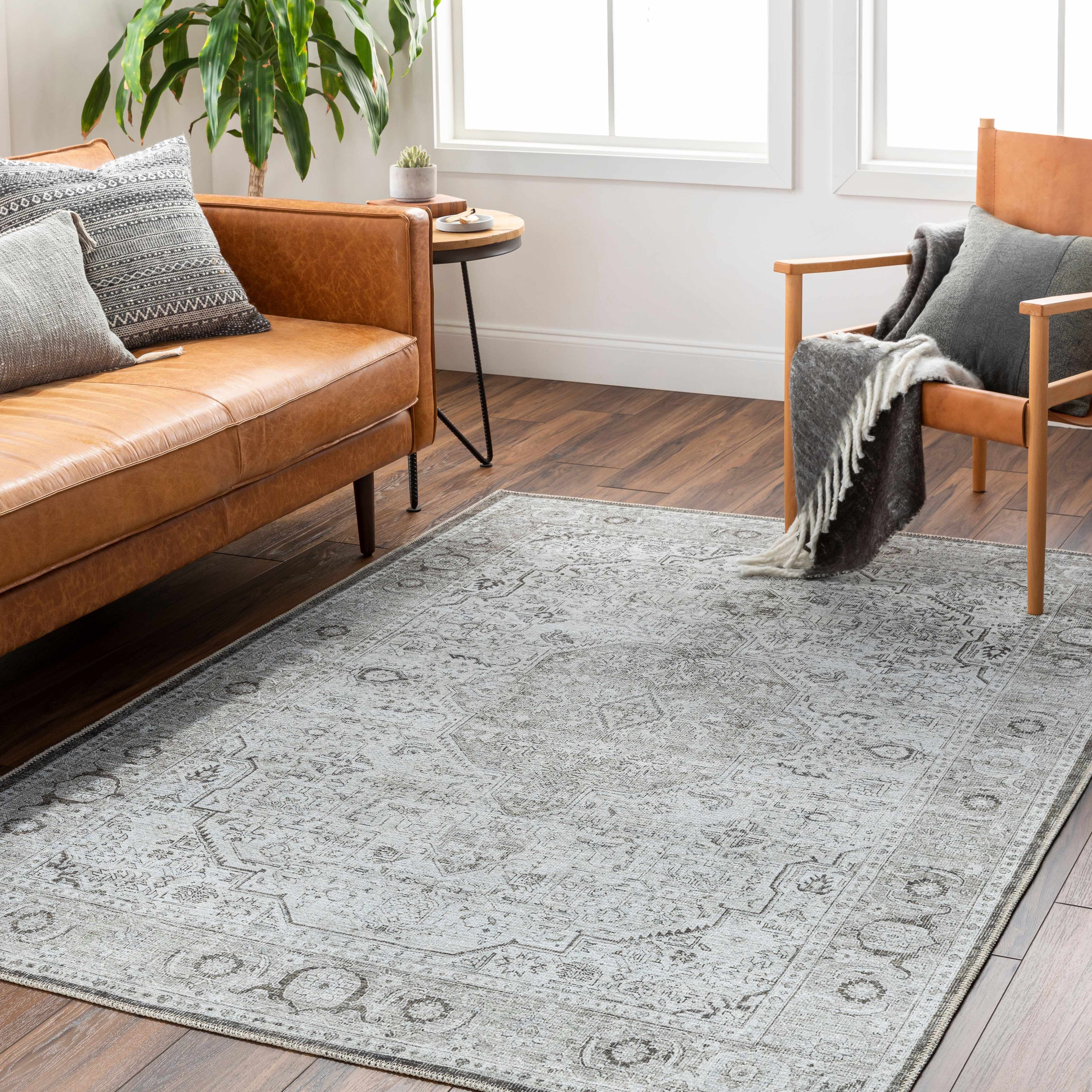 Anzu Washable Area Rug | Boutique Rugs